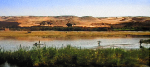 Flußlandschaft am Nil